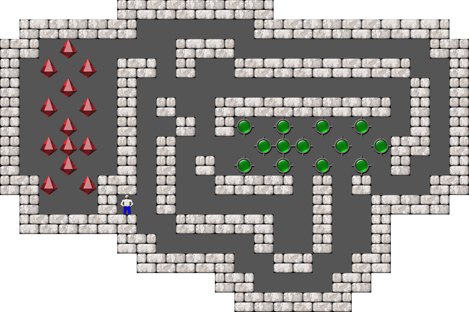 Sokoban Remodel Club level 17